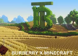 Burberry与游戏《我的世界》跨界合作